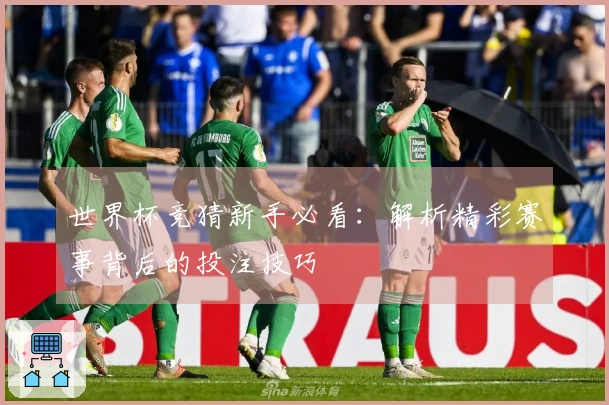 世界杯竞猜新手必看：解析精彩赛事背后的投注技巧